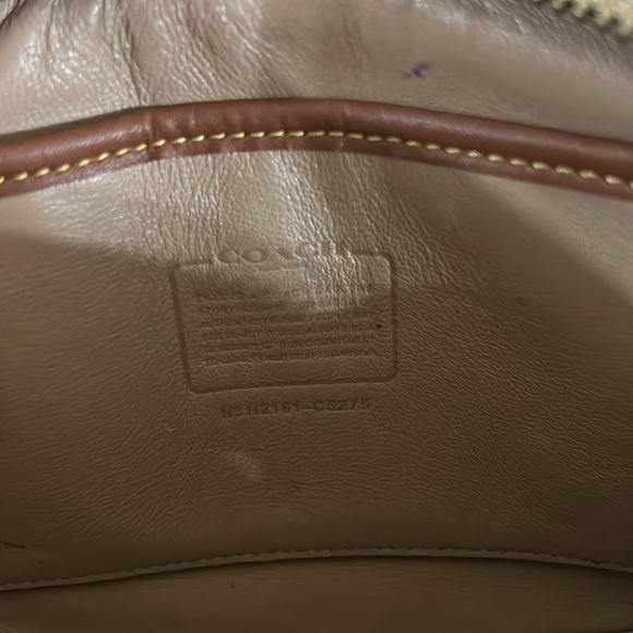 COACH Signature Jacquard Camera Bag Quilted Crossbody C5275 - Picture 12 of 12